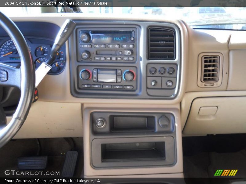 Sport Red Metallic / Neutral/Shale 2004 GMC Yukon SLT