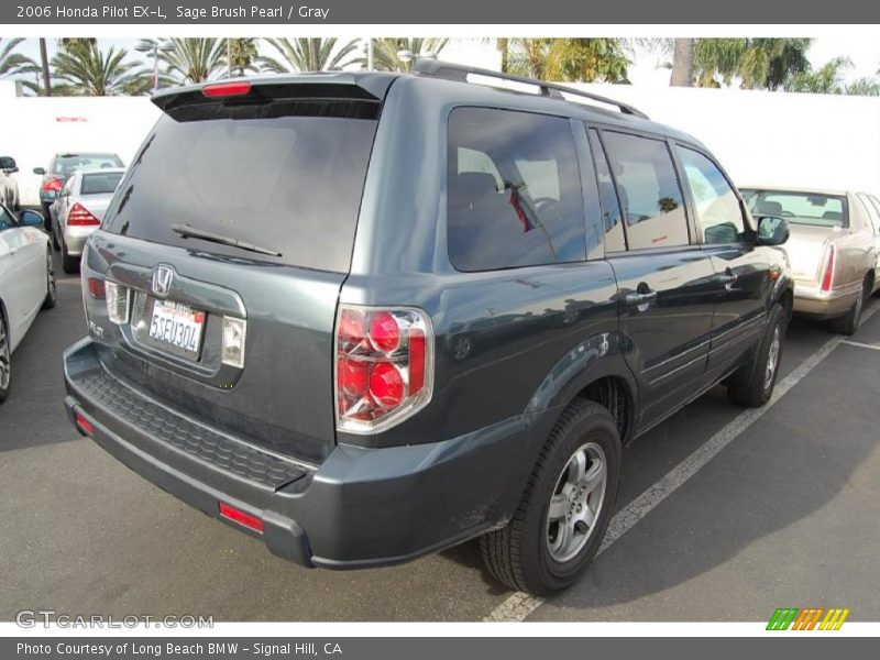 Sage Brush Pearl / Gray 2006 Honda Pilot EX-L