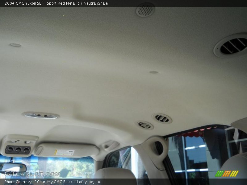 Sport Red Metallic / Neutral/Shale 2004 GMC Yukon SLT