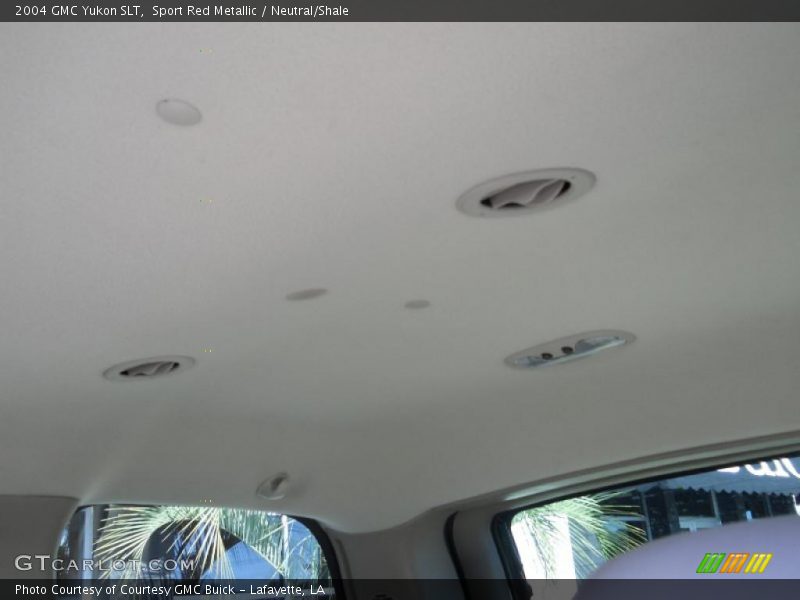 Sport Red Metallic / Neutral/Shale 2004 GMC Yukon SLT