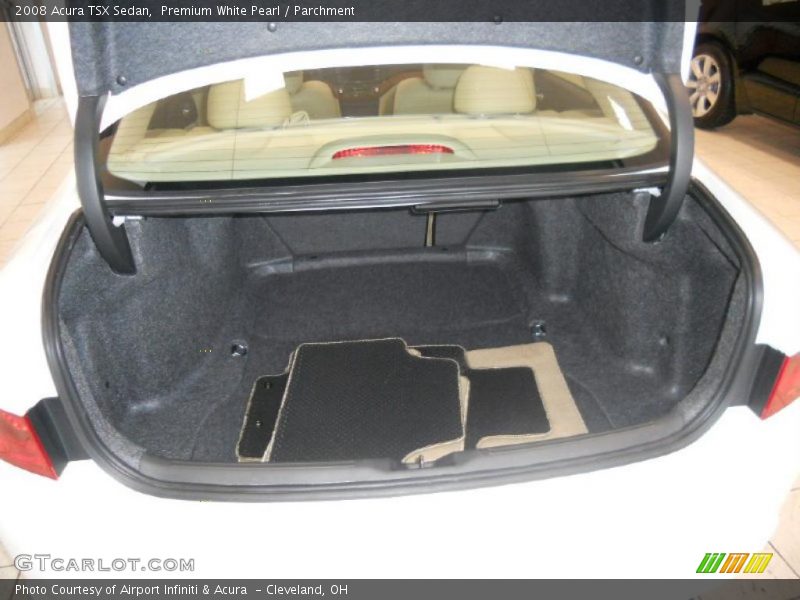 Premium White Pearl / Parchment 2008 Acura TSX Sedan