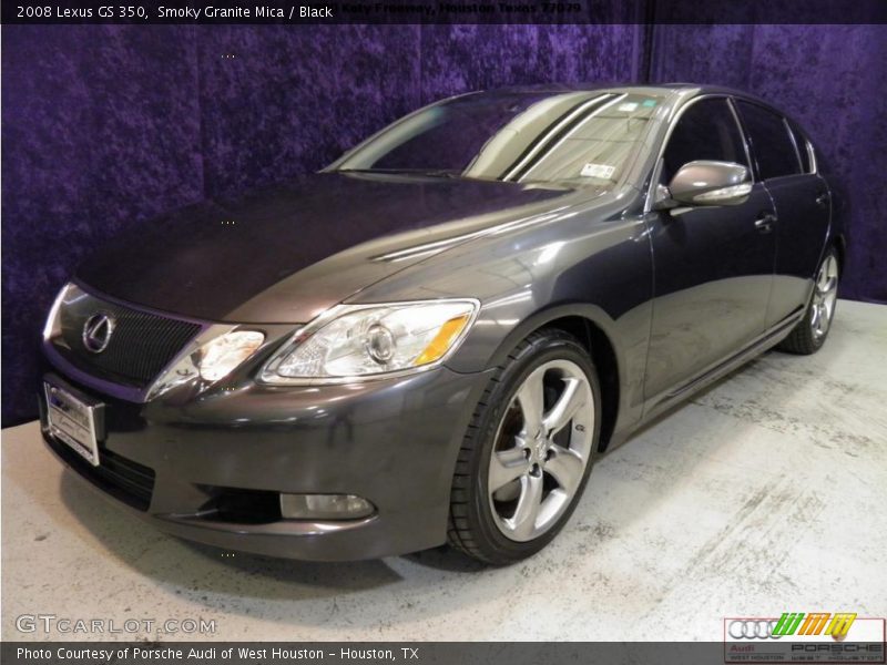 Smoky Granite Mica / Black 2008 Lexus GS 350