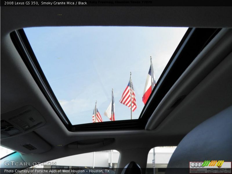 Smoky Granite Mica / Black 2008 Lexus GS 350