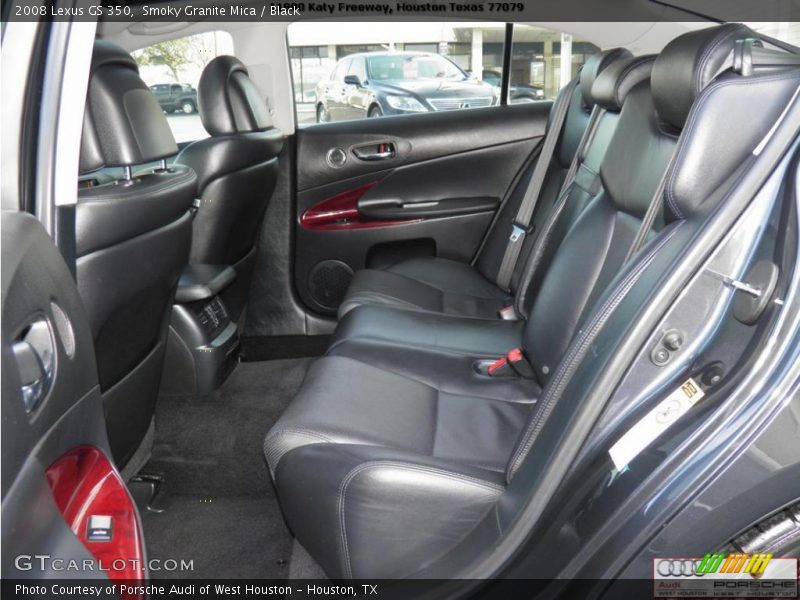 Smoky Granite Mica / Black 2008 Lexus GS 350