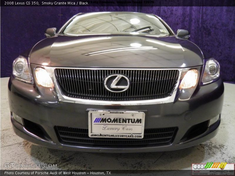 Smoky Granite Mica / Black 2008 Lexus GS 350
