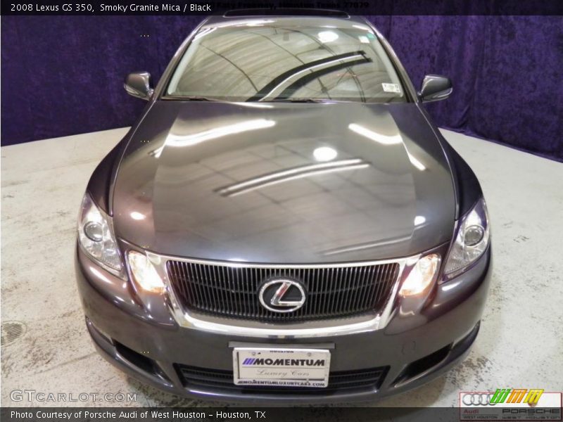 Smoky Granite Mica / Black 2008 Lexus GS 350