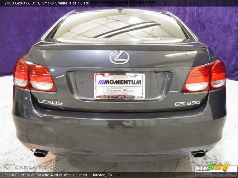 Smoky Granite Mica / Black 2008 Lexus GS 350