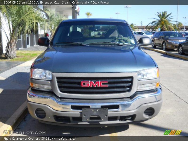 Stealth Gray Metallic / Dark Pewter 2006 GMC Sierra 1500 SL Extended Cab