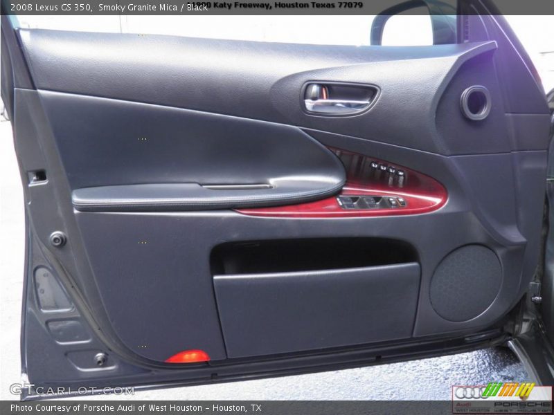 Smoky Granite Mica / Black 2008 Lexus GS 350