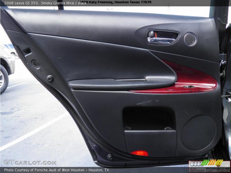 Smoky Granite Mica / Black 2008 Lexus GS 350