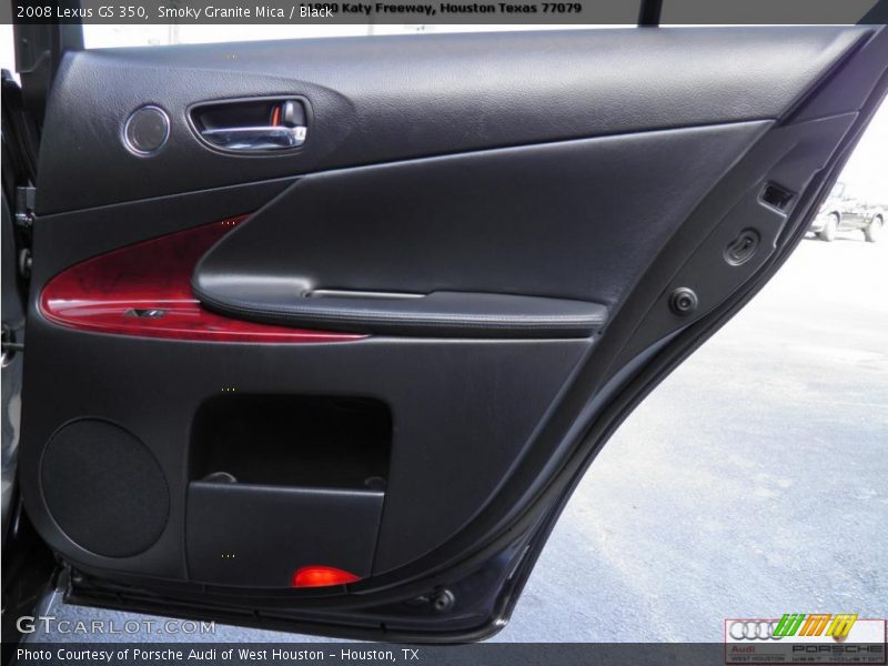 Smoky Granite Mica / Black 2008 Lexus GS 350