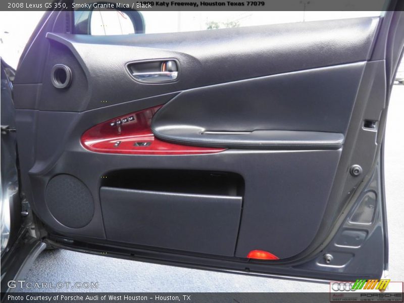 Smoky Granite Mica / Black 2008 Lexus GS 350