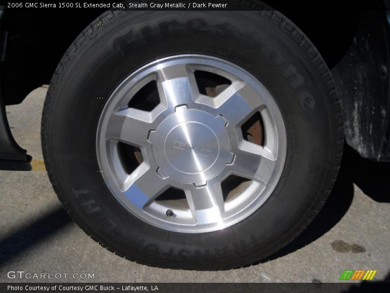 Stealth Gray Metallic / Dark Pewter 2006 GMC Sierra 1500 SL Extended Cab