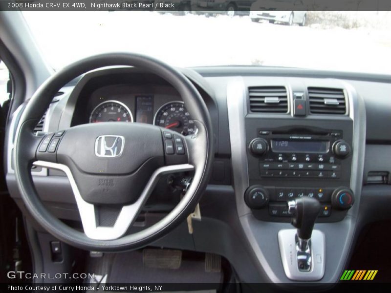 Nighthawk Black Pearl / Black 2008 Honda CR-V EX 4WD