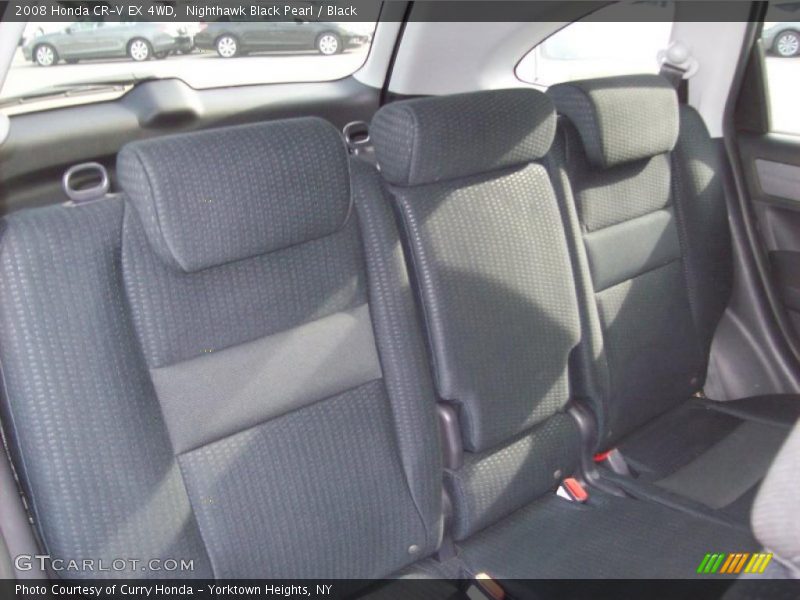 Nighthawk Black Pearl / Black 2008 Honda CR-V EX 4WD