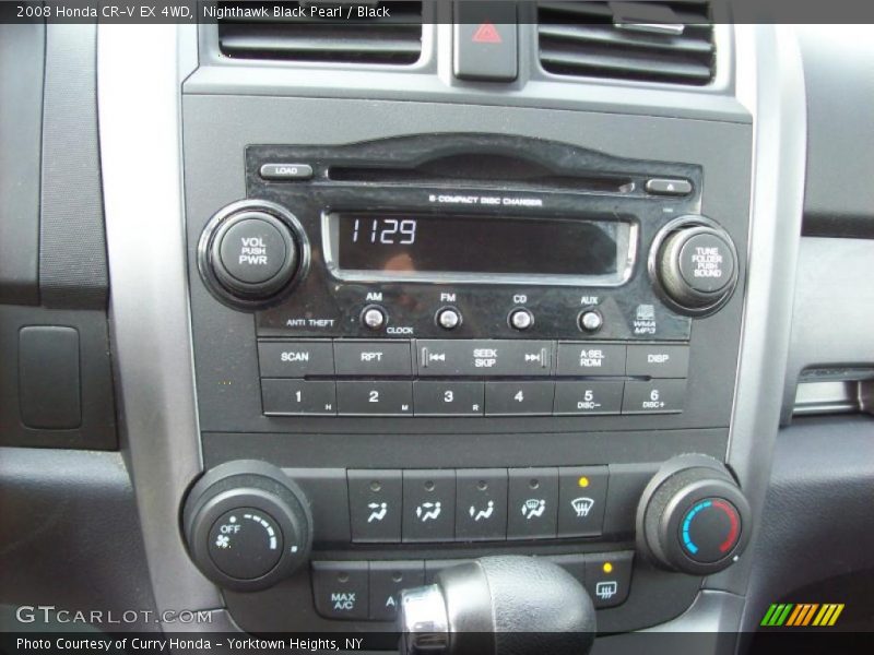 Nighthawk Black Pearl / Black 2008 Honda CR-V EX 4WD