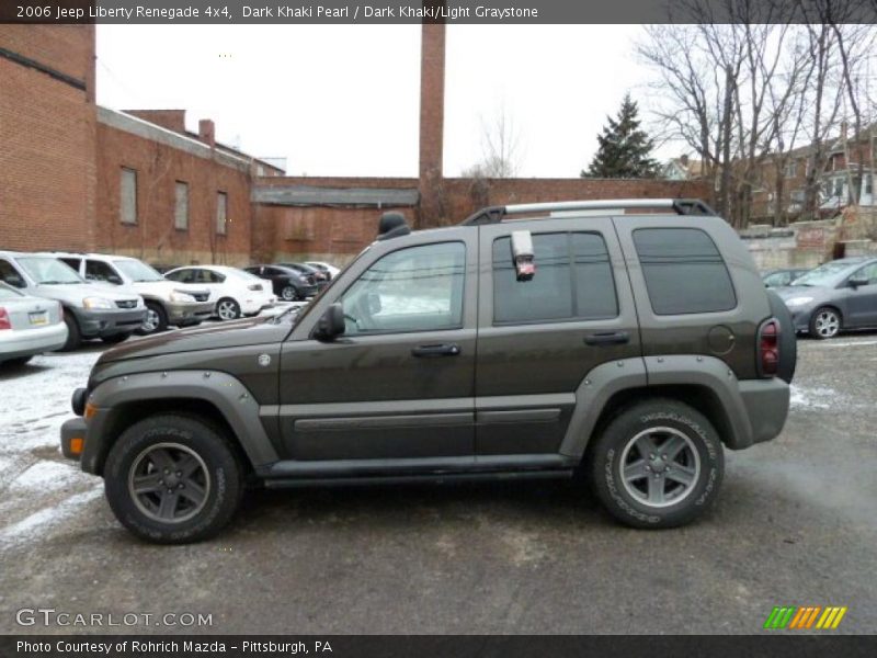 Dark Khaki Pearl / Dark Khaki/Light Graystone 2006 Jeep Liberty Renegade 4x4