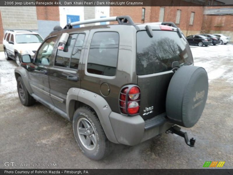 Dark Khaki Pearl / Dark Khaki/Light Graystone 2006 Jeep Liberty Renegade 4x4