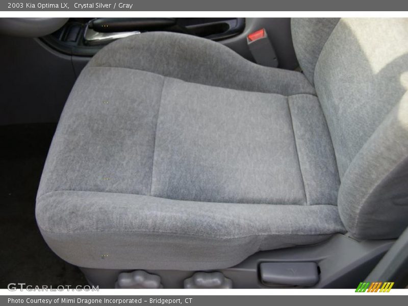 Crystal Silver / Gray 2003 Kia Optima LX