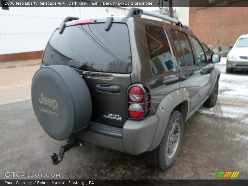 Dark Khaki Pearl / Dark Khaki/Light Graystone 2006 Jeep Liberty Renegade 4x4