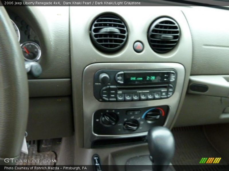 Dark Khaki Pearl / Dark Khaki/Light Graystone 2006 Jeep Liberty Renegade 4x4