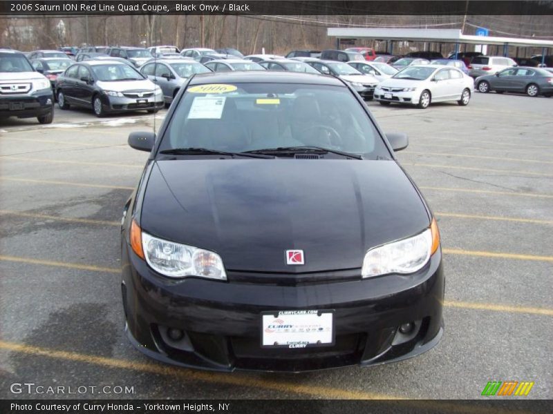 Black Onyx / Black 2006 Saturn ION Red Line Quad Coupe