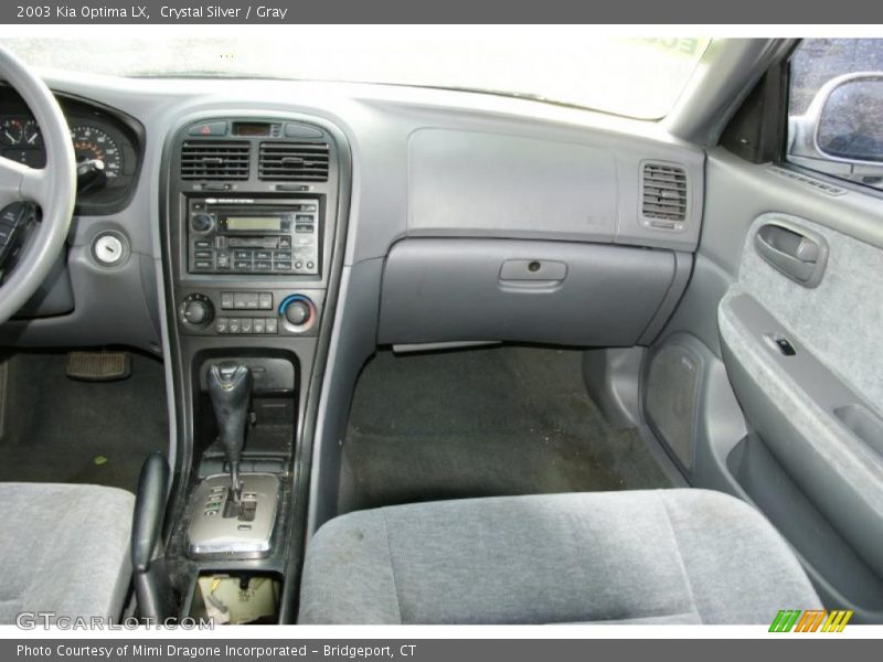Crystal Silver / Gray 2003 Kia Optima LX