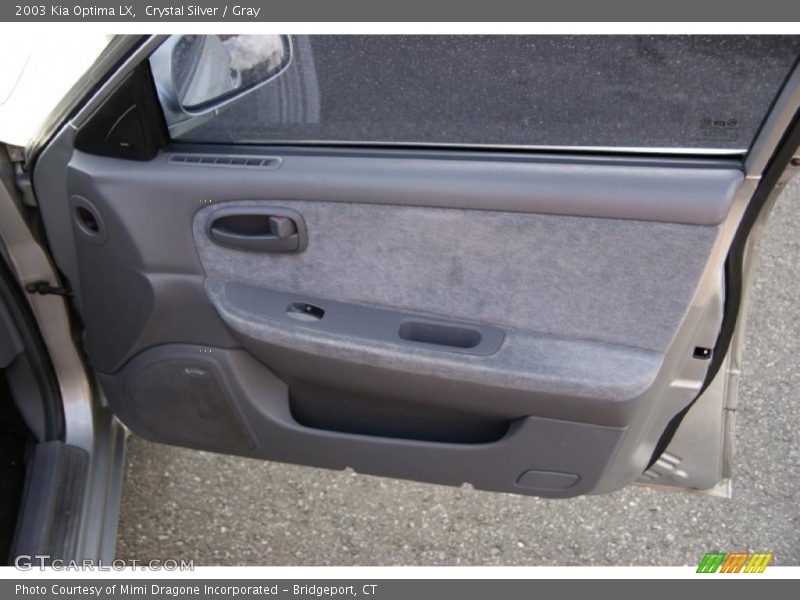 Crystal Silver / Gray 2003 Kia Optima LX