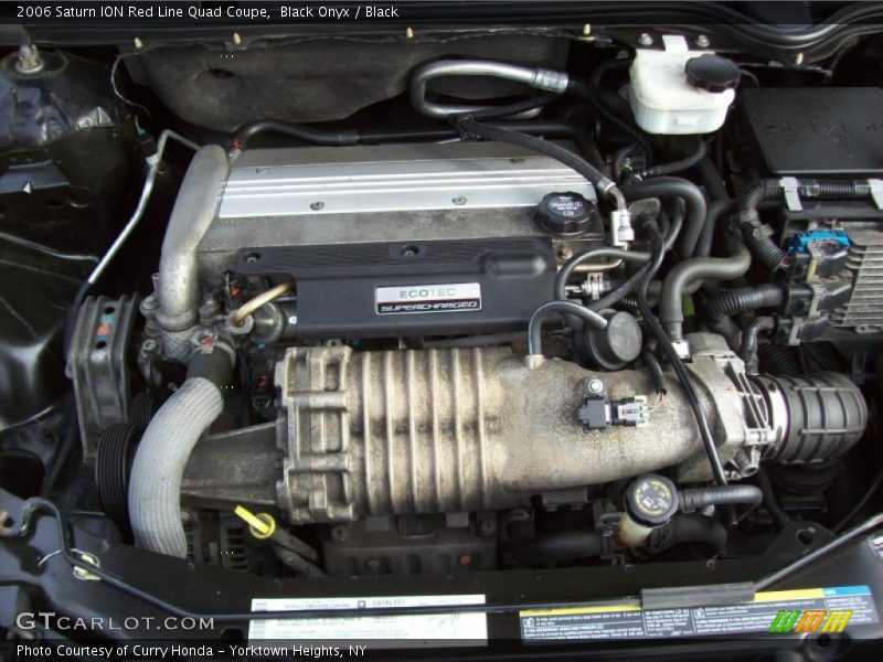  2006 ION Red Line Quad Coupe Engine - 2.0 Liter Supercharged DOHC 16-Valve Ecotec 4 Cylinder