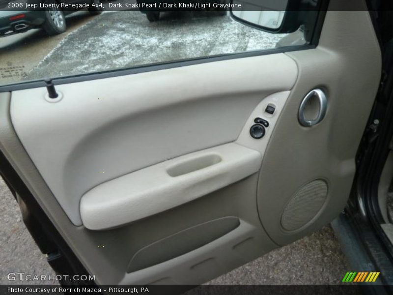 Dark Khaki Pearl / Dark Khaki/Light Graystone 2006 Jeep Liberty Renegade 4x4