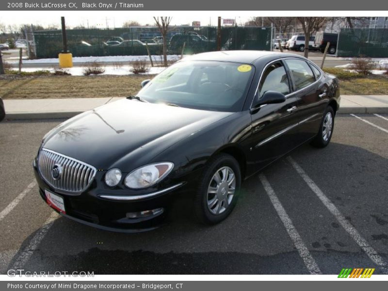 Black Onyx / Titanium 2008 Buick LaCrosse CX