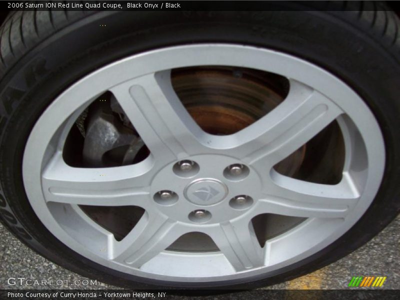 Black Onyx / Black 2006 Saturn ION Red Line Quad Coupe