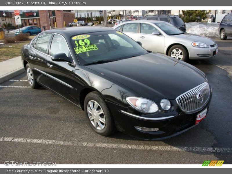 Black Onyx / Titanium 2008 Buick LaCrosse CX