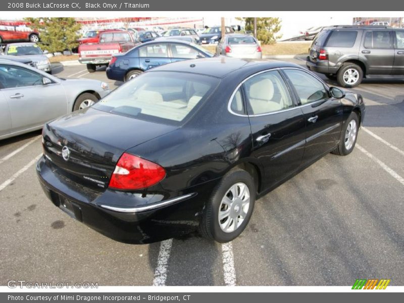 Black Onyx / Titanium 2008 Buick LaCrosse CX