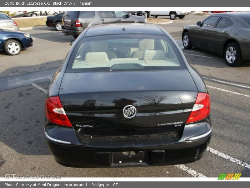 Black Onyx / Titanium 2008 Buick LaCrosse CX