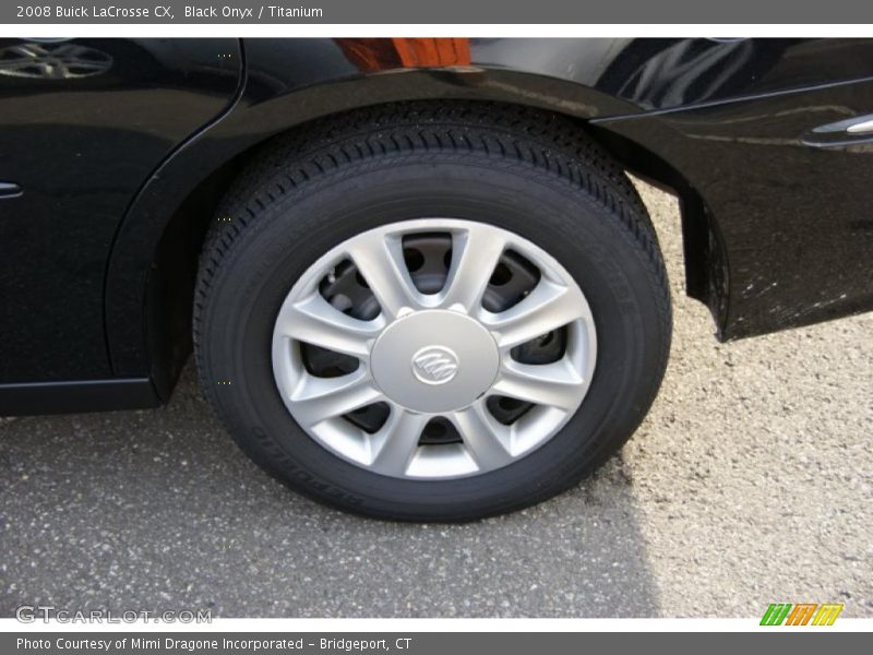 Black Onyx / Titanium 2008 Buick LaCrosse CX