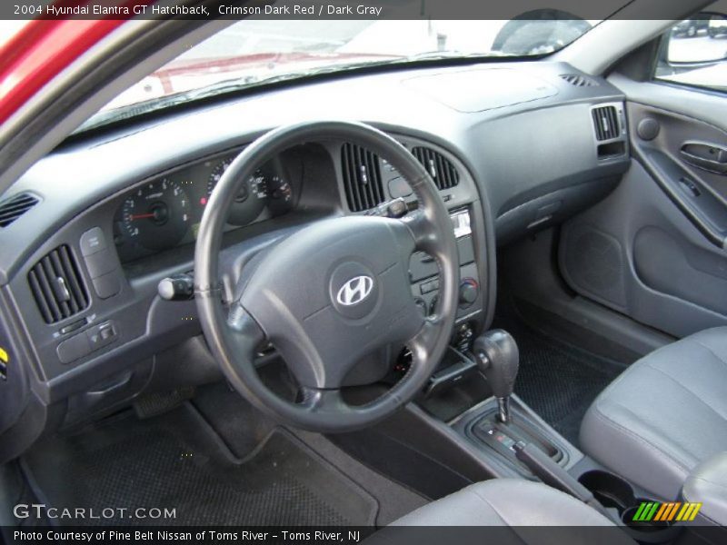  2004 Elantra GT Hatchback Dark Gray Interior