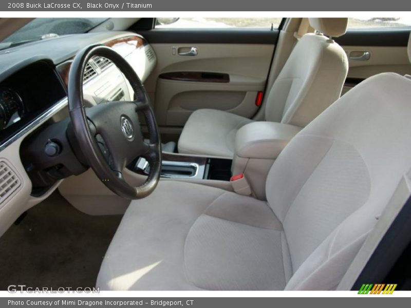 Black Onyx / Titanium 2008 Buick LaCrosse CX