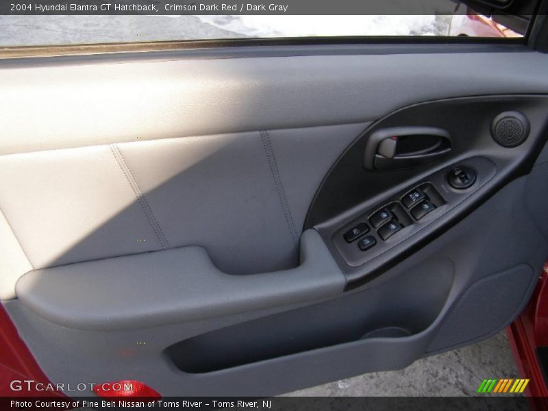 Crimson Dark Red / Dark Gray 2004 Hyundai Elantra GT Hatchback