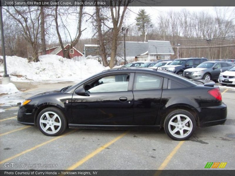 Black Onyx / Black 2006 Saturn ION Red Line Quad Coupe