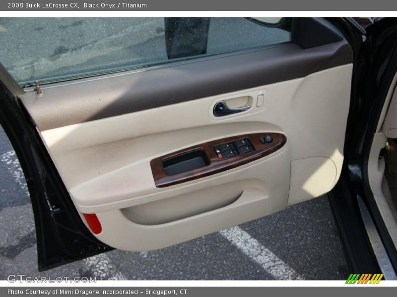 Black Onyx / Titanium 2008 Buick LaCrosse CX