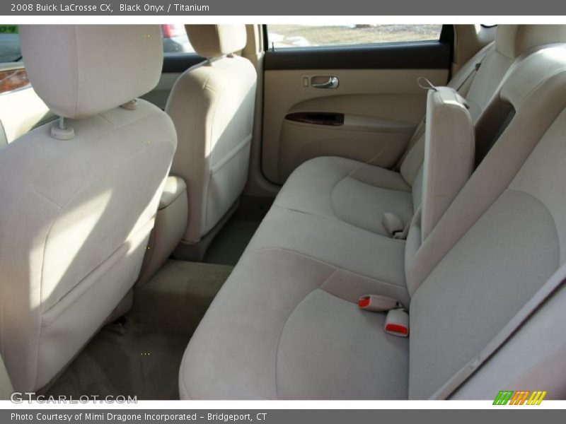 Black Onyx / Titanium 2008 Buick LaCrosse CX