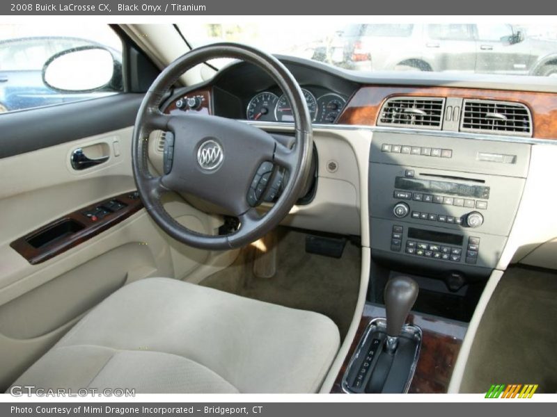 Black Onyx / Titanium 2008 Buick LaCrosse CX