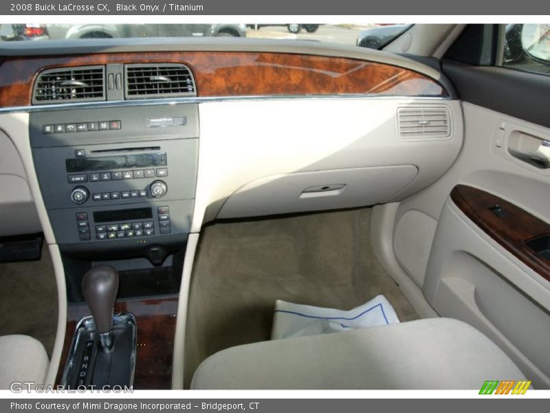 Black Onyx / Titanium 2008 Buick LaCrosse CX