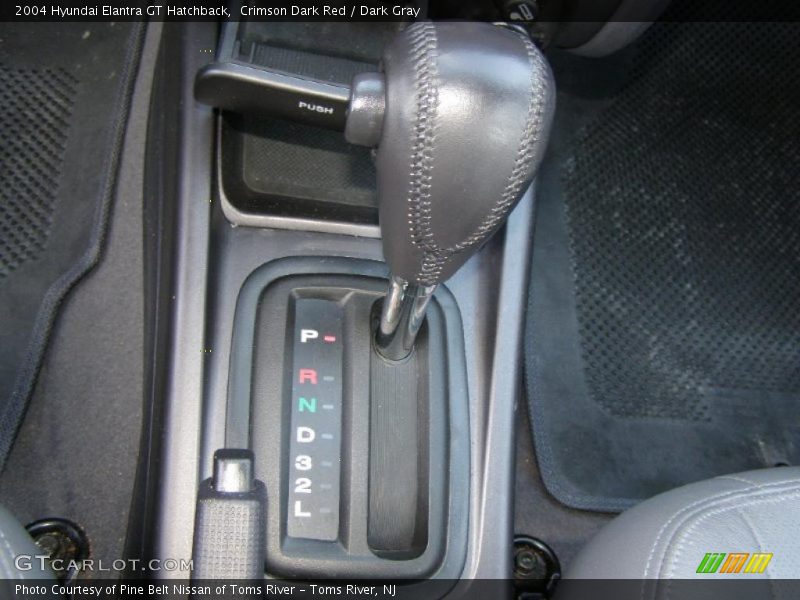 Crimson Dark Red / Dark Gray 2004 Hyundai Elantra GT Hatchback
