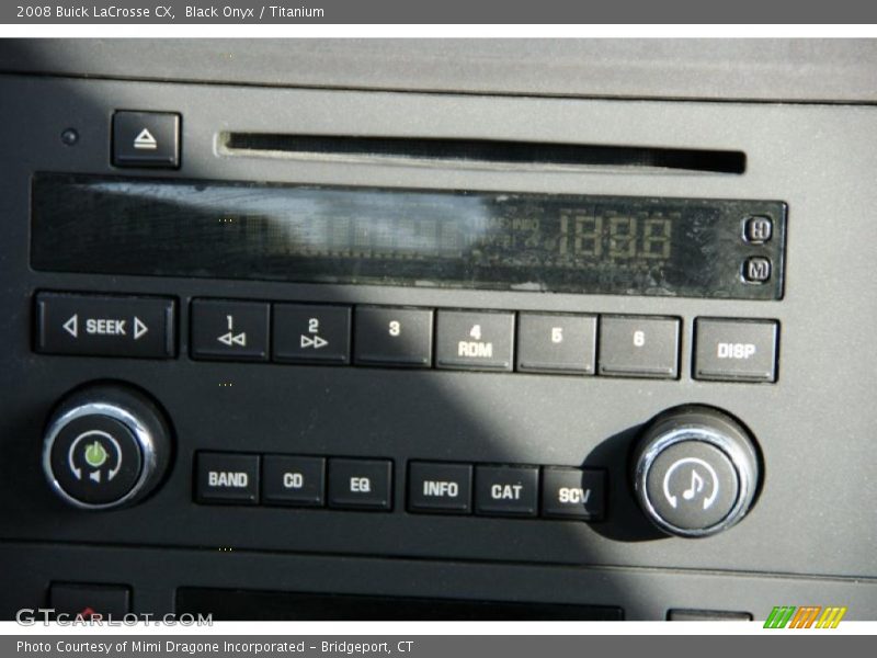 Black Onyx / Titanium 2008 Buick LaCrosse CX