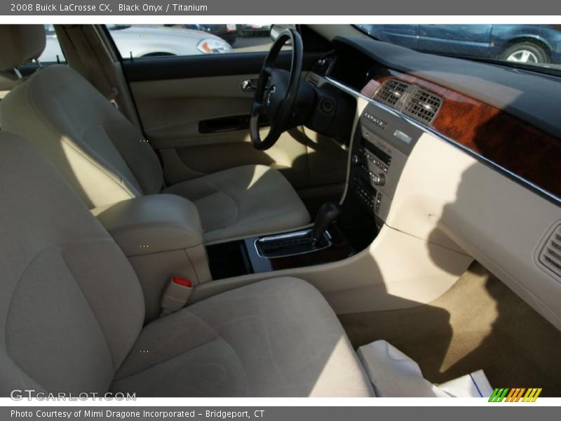 Black Onyx / Titanium 2008 Buick LaCrosse CX