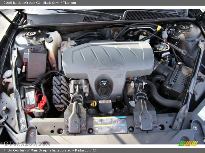 Black Onyx / Titanium 2008 Buick LaCrosse CX