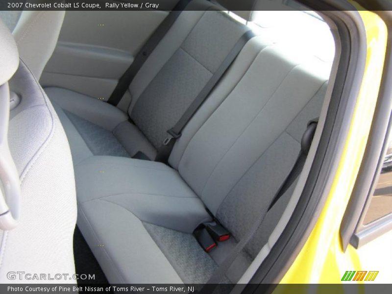 Rally Yellow / Gray 2007 Chevrolet Cobalt LS Coupe