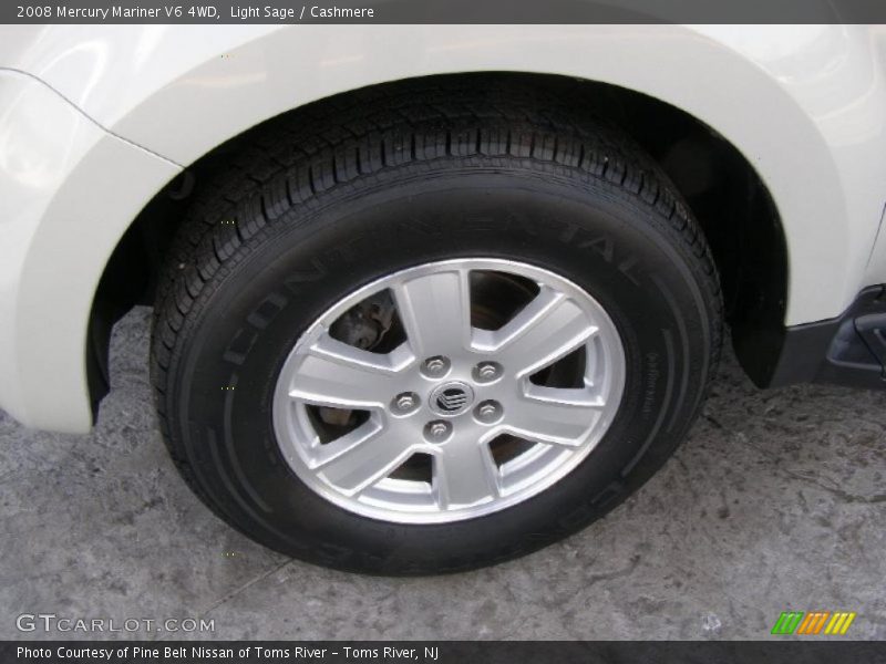 Light Sage / Cashmere 2008 Mercury Mariner V6 4WD